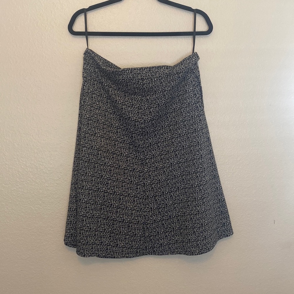 BHS - Size 14 - Black/White/Gray - A line skirt